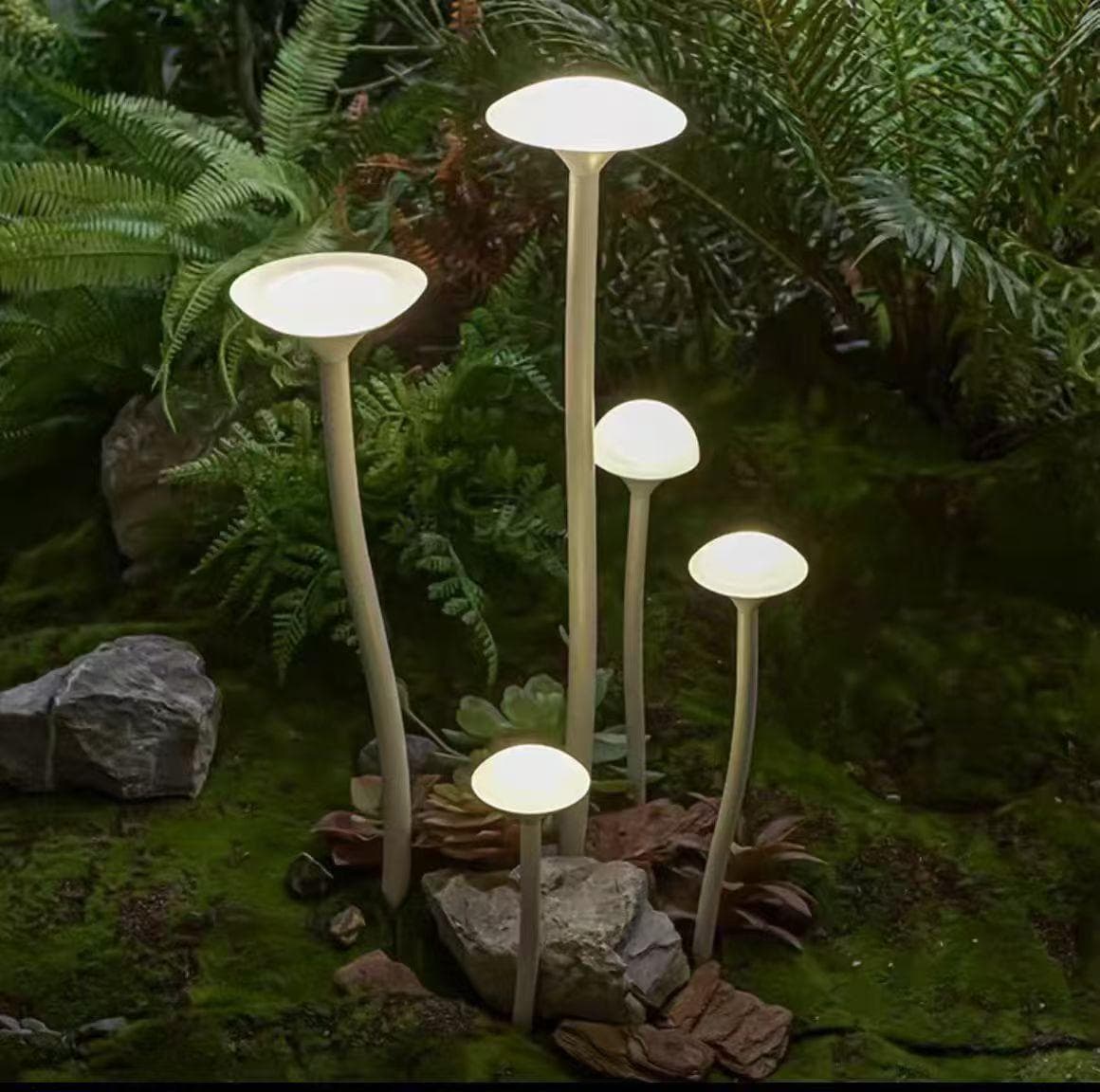 Декоративные светильники-грибы/одуванчики 0080