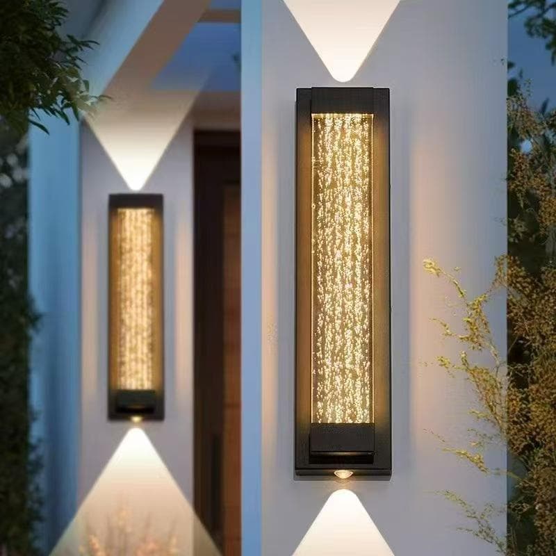 Настенный светильник с пузырьковым стеклом HS-276