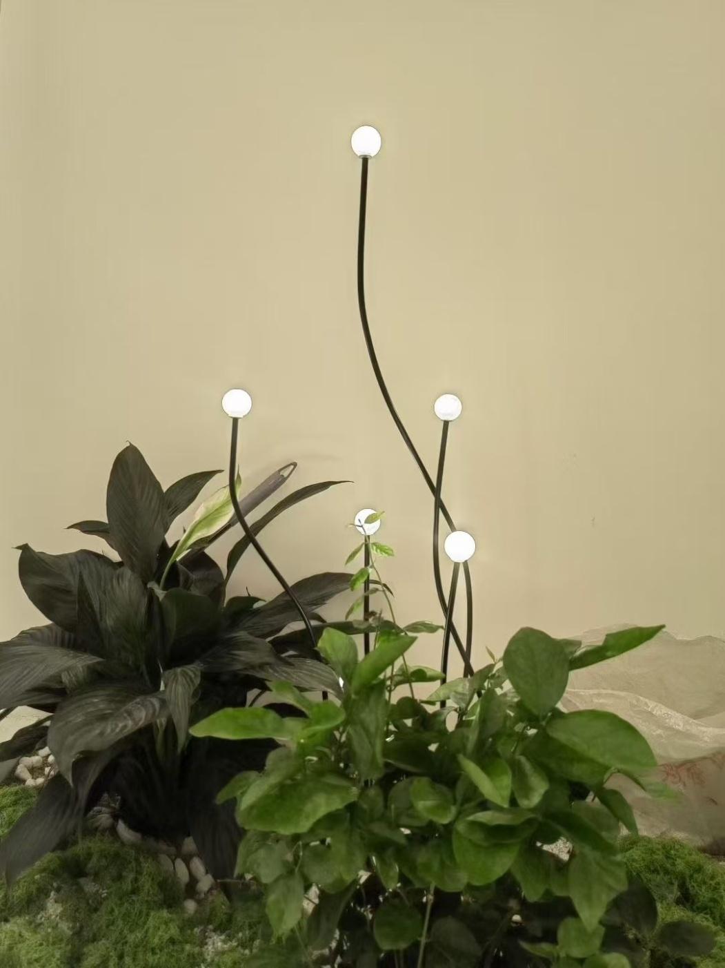 Декоративные светильники-грибы/одуванчики 0080 — фото 2